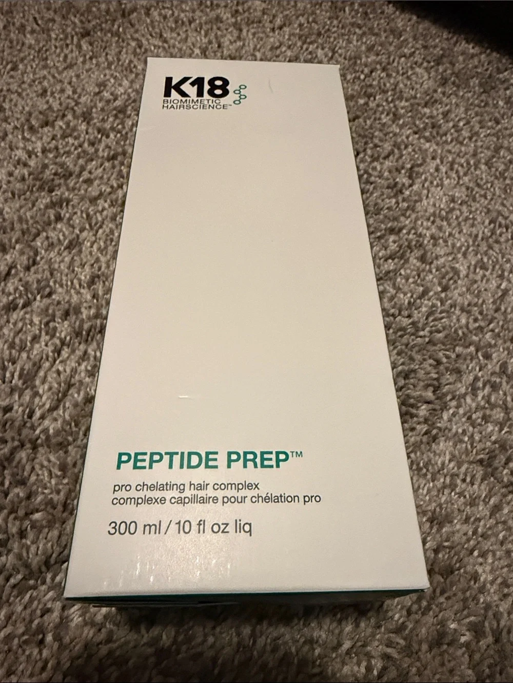 NWT K18 Professional Peptide Prep Pro Chelating Hair Complex - 300ml /10oz